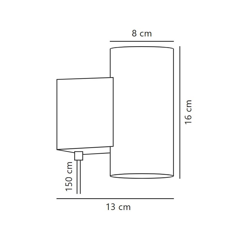 Nordlux - LED Fali dimmelhető lámpa MONA LED/10W/230V CRI 90
