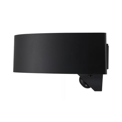 Nordlux - LED napelemes fali lámpa mozgásérzékelővel MONAY LED/5W/5V 3000K IP44 2000 mAh fekete