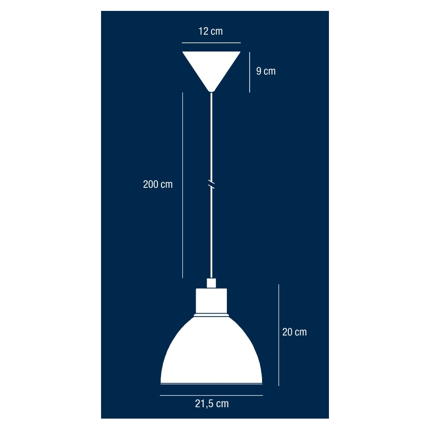 Nordlux - POP kábeles függőlámpa 1xE27/40W/230V fekete