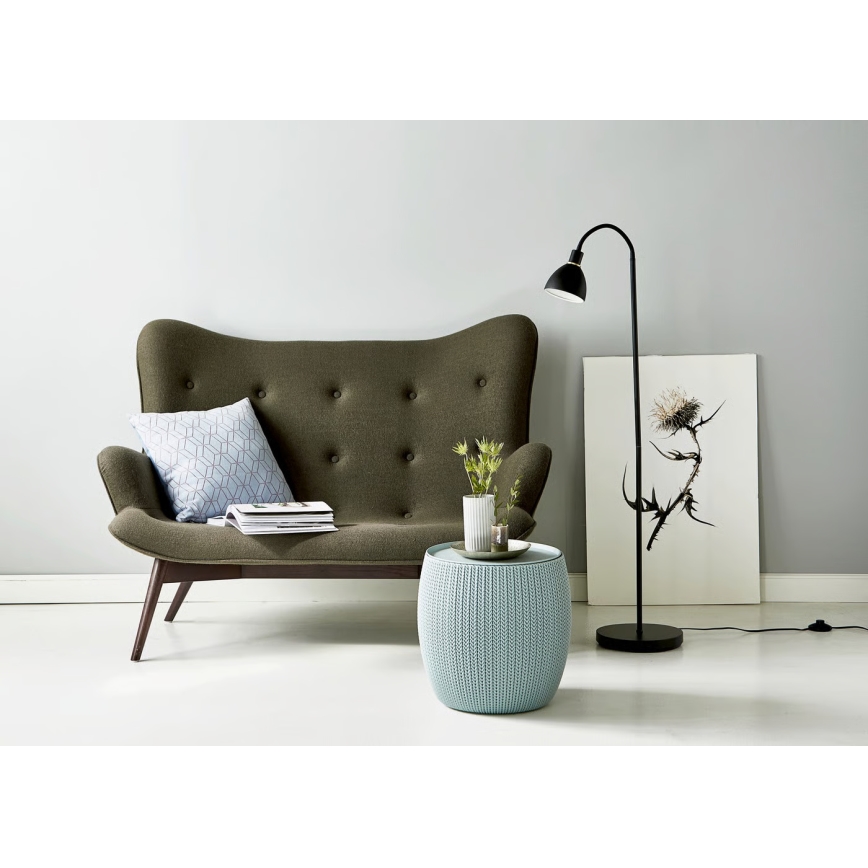 Nordlux - RAY állólámpa 1xE14/25W/230V fekete 153,5 cm
