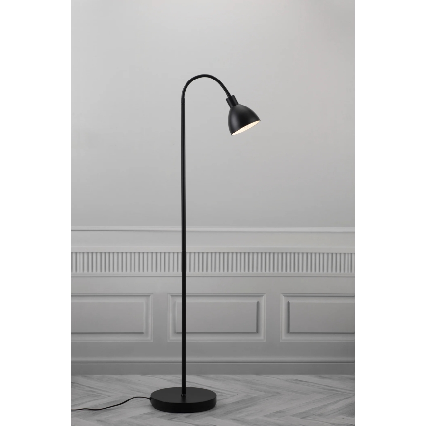 Nordlux - RAY állólámpa 1xE14/25W/230V fekete 153,5 cm