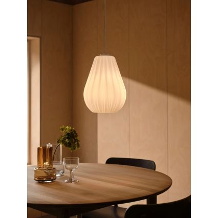 Nordlux - SALLINO kábeles függőlámpa, 1xE27/15W/230V, Ø24 cm, fehér