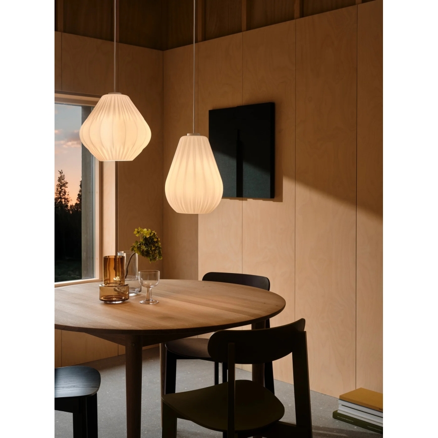 Nordlux - SALLINO kábeles függőlámpa, 1xE27/15W/230V, Ø24 cm, fehér