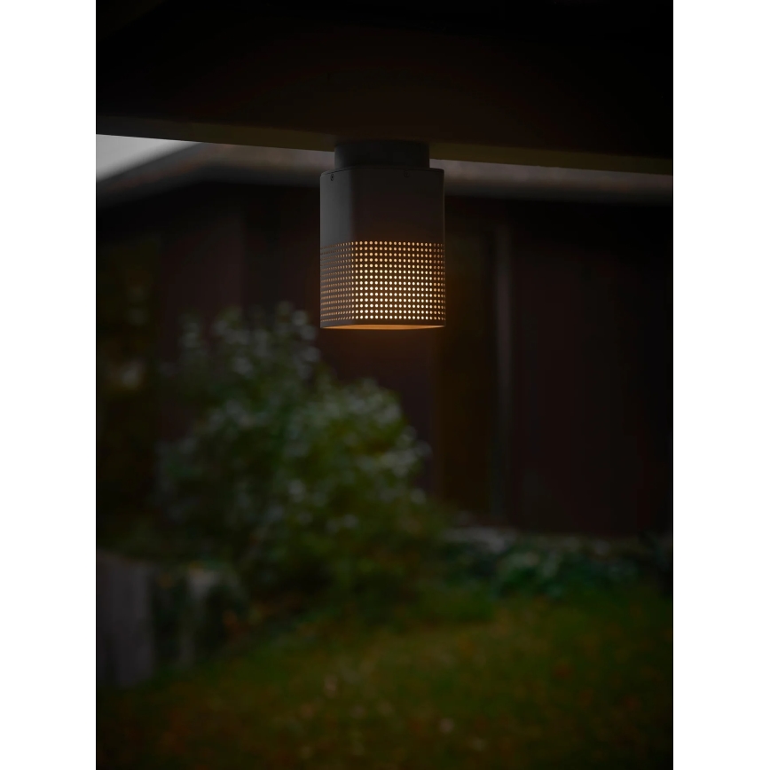 Nordlux - SIDARA kültéri mennyezeti lámpa, 1xE27/15W/230V, IP54, antracit