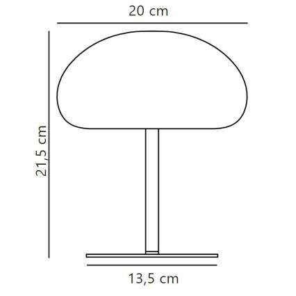 Nordlux - LED állítható fényerejű kültéri asztali lámpa SPONGE LED/4,8W/3,7V IP65 4400 mAh
