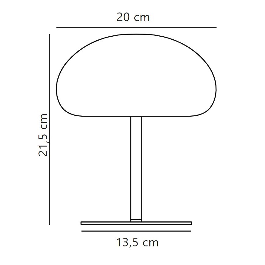 Nordlux - LED állítható fényerejű kültéri asztali lámpa SPONGE LED/4,8W/3,7V IP65 4400 mAh