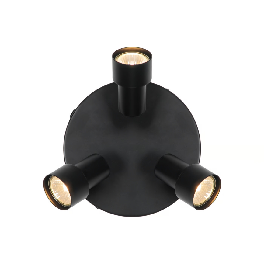 Nordlux - Spotlámpa BOSTON 3xGU10/5W/230V fekete
