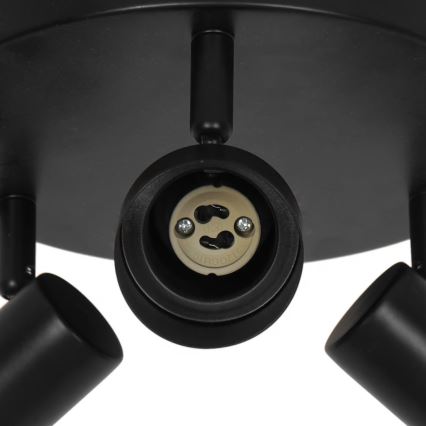 Nordlux - Spotlámpa BOSTON 3xGU10/5W/230V fekete