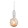 Nordlux - Tápkábel HANG 1xE27/40W/230V fehér
