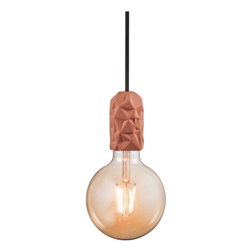 Nordlux - Tápkábel HANG 1xE27/40W/230V réz/fekete