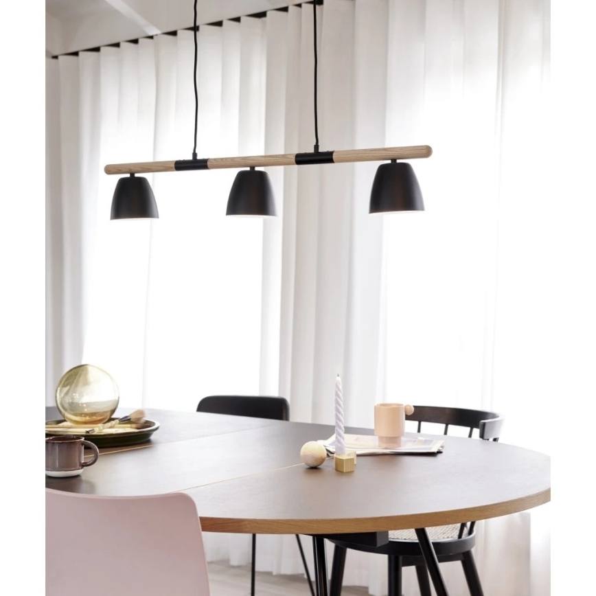 Nordlux - THEO kábeles függeszték 3xGU10/35W/230V