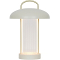 Nordlux - tölthető, dimmelhető érintéses MIRANO asztali LED-lámpa LED/3W/3,7V bézs