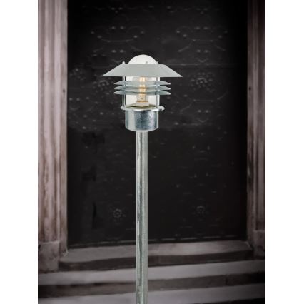 Nordlux - VEJERS kültéri lámpa 1xE27/60W/230V IP54 ezüstszínű 92 cm