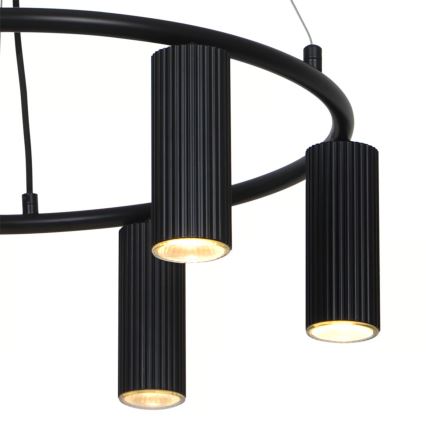Nordlux - VICO kábeles csillár 6xGU10/5W/230V fekete
