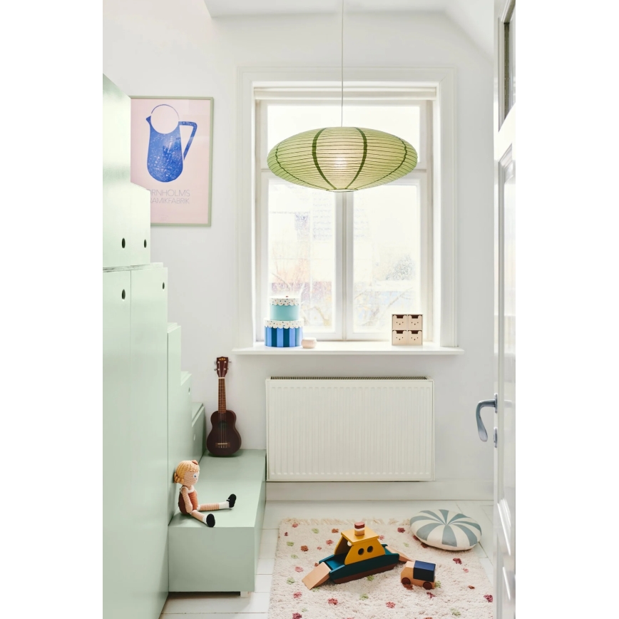 Nordlux - VILLO E27 csillárhoz való búra, átmérő 60 cm, zöld