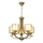 NOVARA láncos csillár 5xE27/40W/230V bronz