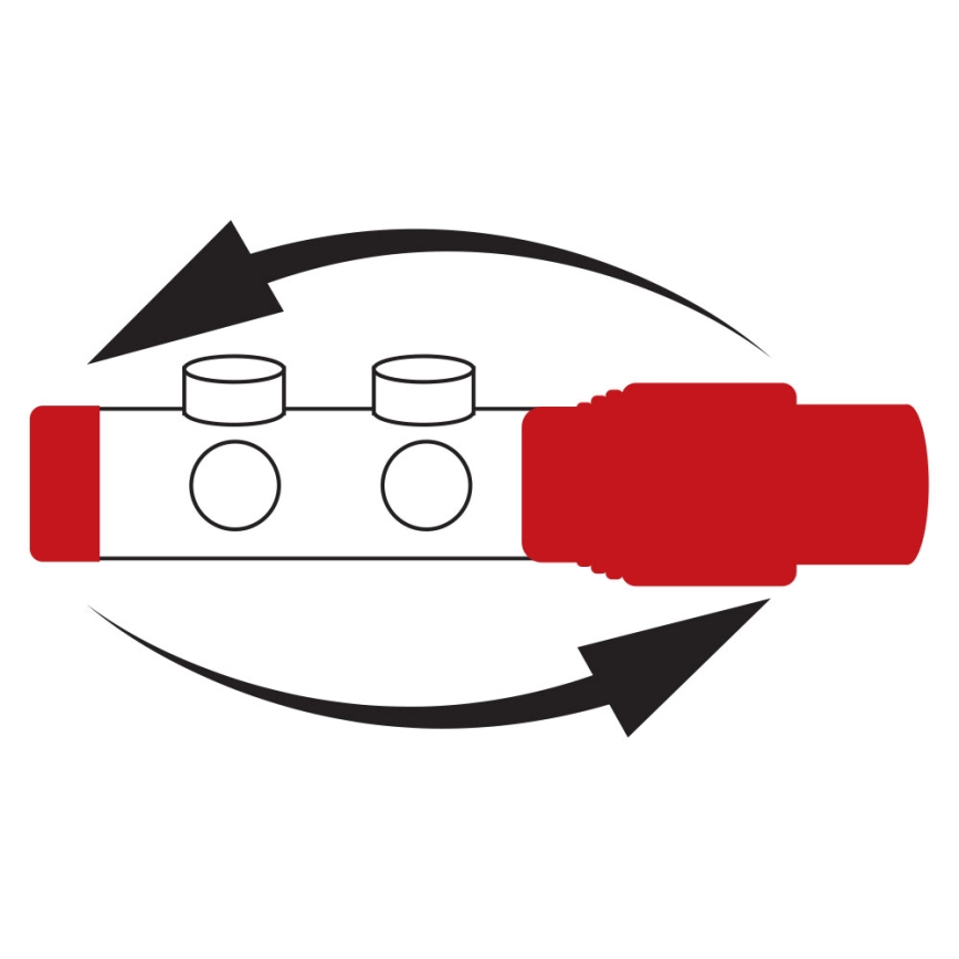 Novaservis - Fekete, középső csatlakozású sarok radiátorkészlet