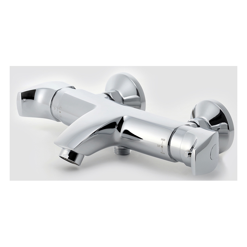 Novaservis - METALIA termosztátos kádcsaptelep, fényes króm