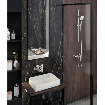 Novaservis - Mosdócsap rejtett beépítéshez METALIA ECO fényezett króm