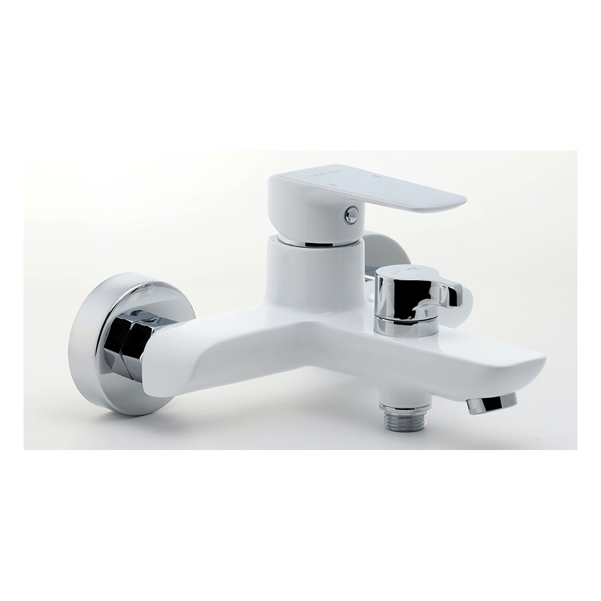 Novaservis - NOBLESS TINA fürdőkád csaptelep, fehér