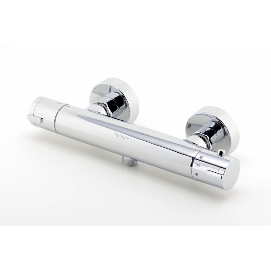 Novaservis - Termosztatikus zuhanycsap METALIA fényezett króm