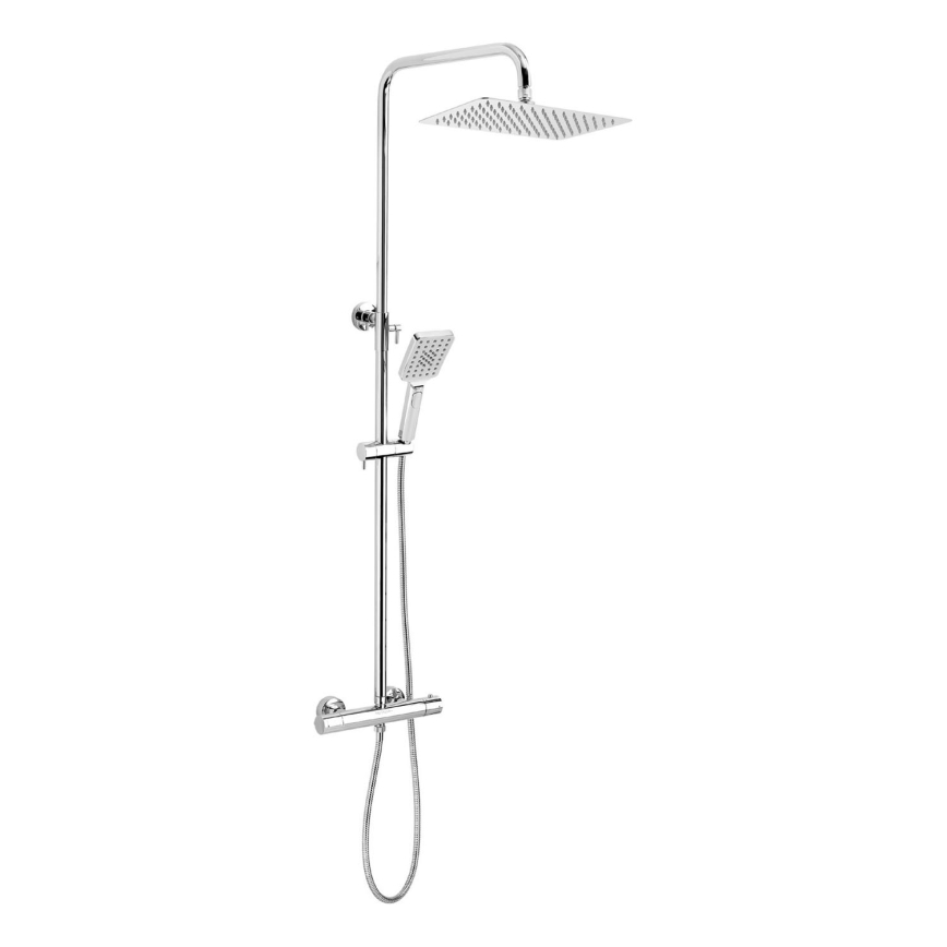 Novaservis - Zuhanygarnitúra termosztatikus csappal METALIA ECO fényezett króm