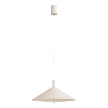 NOX kábeles függőlámpa 1xE27/15W/230V krémszínű