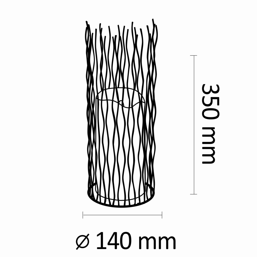 LED Kültéri dekorációs lámpa NYBORG LED/2xAA 35 cm IP44 meleg fehér
