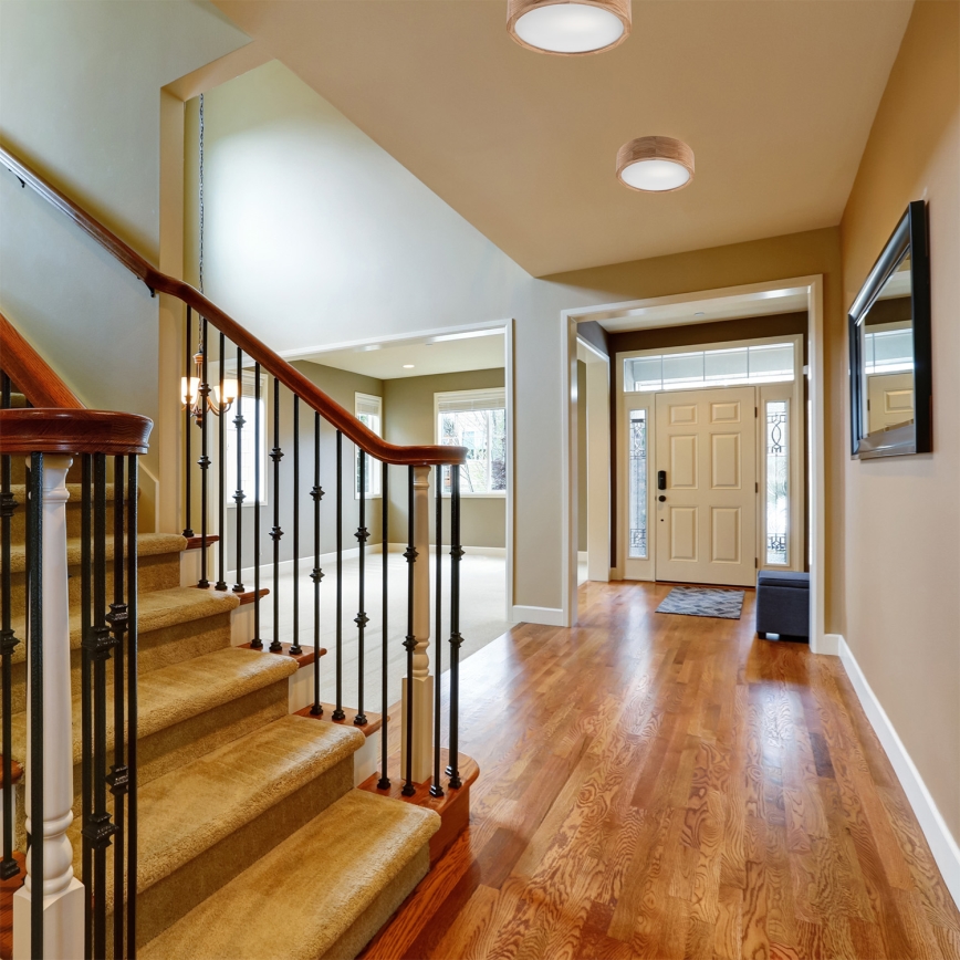 Mennyezeti lámpa OAK 1xE27/60W/230V tölgy ? 27,5 cm