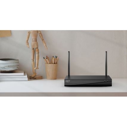 Okos kamerarendszer + 4× 2K+ szenzoros kamera, 12 V, IP65, Wi‑Fi, Tuya