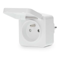 Okos konnektor Smartlife 3680W/230V/ E típus/16A Wi-Fi Tuya IP44