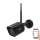 Okos kültéri kamera Full HD 1080p érzékelővel, 12V, IP65, Wi-Fi, Tuya, fekete