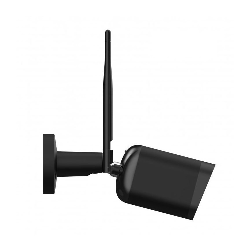 Okos kültéri kamera Full HD 1080p érzékelővel, 12V, IP65, Wi-Fi, Tuya, fekete