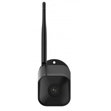Okos kültéri kamera Full HD 1080p érzékelővel, 12V, IP65, Wi-Fi, Tuya, fekete