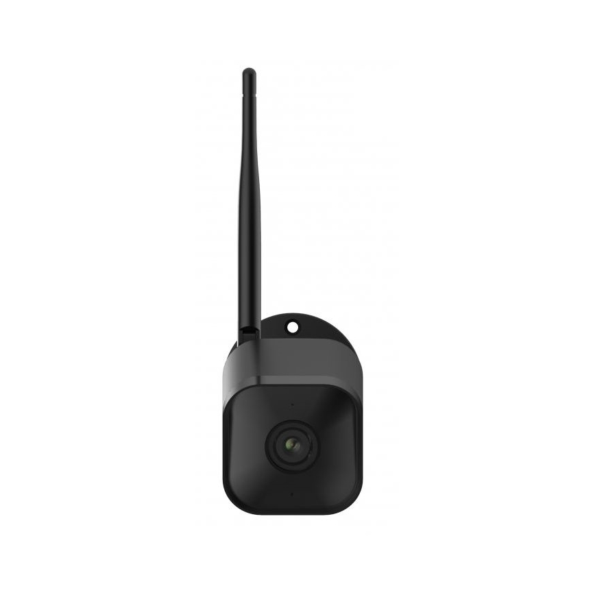 Okos kültéri kamera Full HD 1080p érzékelővel, 12V, IP65, Wi-Fi, Tuya, fekete