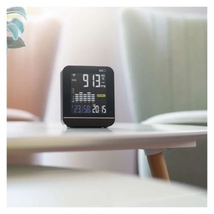 Okos levegőminőség-monitor GOSMART 5V Wi-Fi