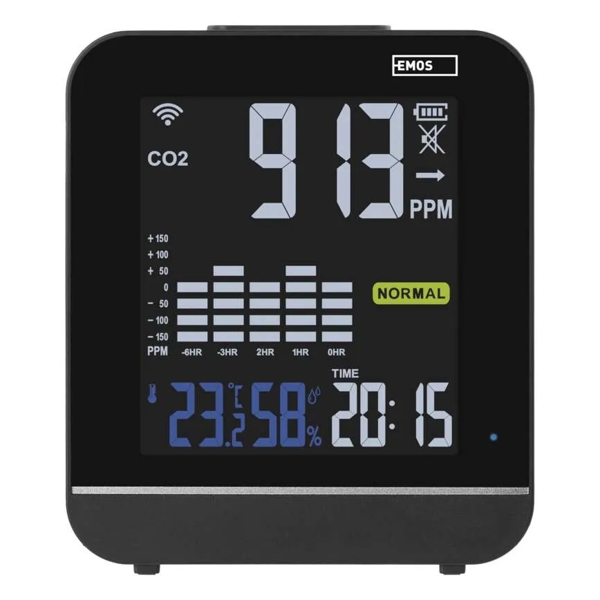 Okos levegőminőség-monitor GOSMART 5V Wi-Fi