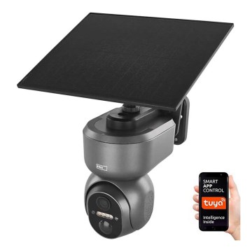 Okos napelemes kamera GoSmart érzékelővel, 4G/LTE, 10400 mAh, 5V, IP65, Tuya