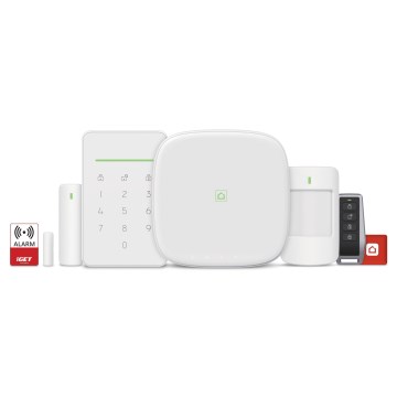 Okos vezeték nélküli biztonsági rendszer 4G LTE/Wi-Fi/Ethernet/GSM