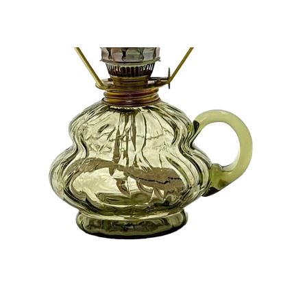 Olajlámpa ANNA 33 cm erdő zöld nagy krakle