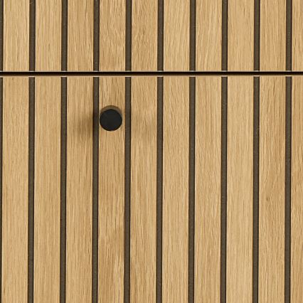 OLIVIA fiókos komód, tölgy