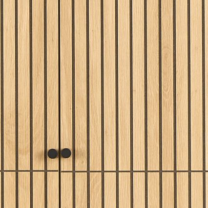 OLIVIA gardróbszekrény 99x200 cm, tölgy