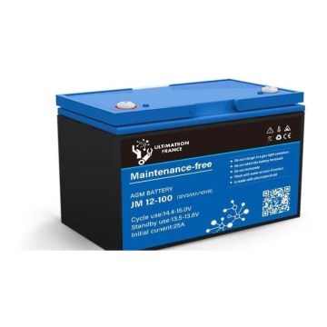 Ólom-savas akkumulátor VRLA AGM 12V/100Ah semi-traction