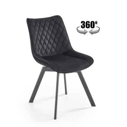 OMBRA étkezőszék, 1 db, fekete