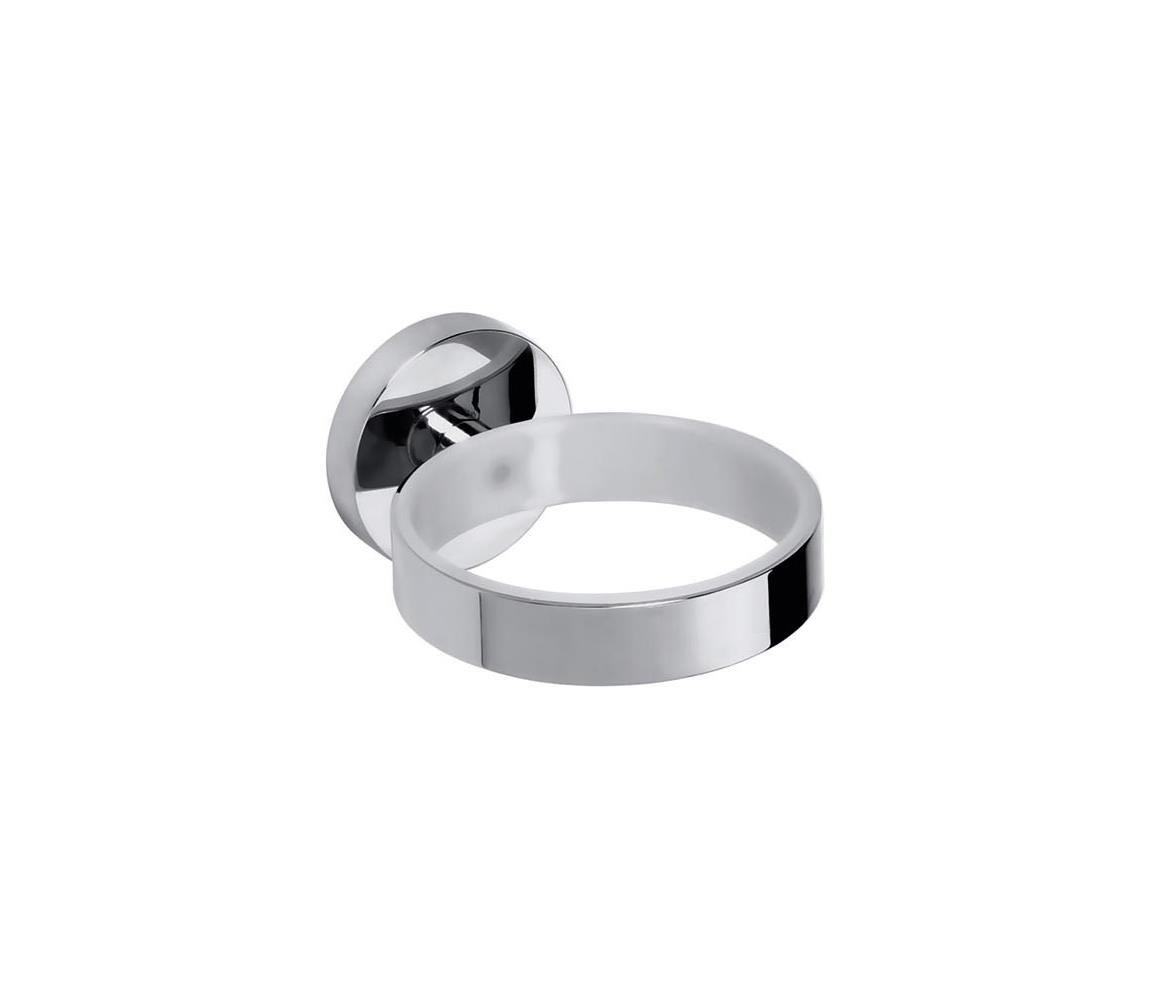 BEMETA OMEGA hajszárító tartó, 8x5,5 cm, ezüstszínű 101117012