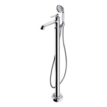 OMNIRES AM5233CR - Szabadon álló fürdőkád szett ARMANCE csapteleppel, fényes króm