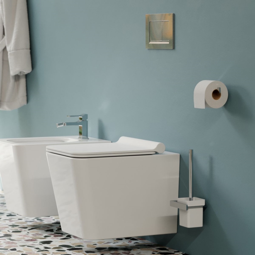 OMNIRES BOSTONDEBP - WC-ülőke SoftClose BOSTON duroplast/fényes fehér