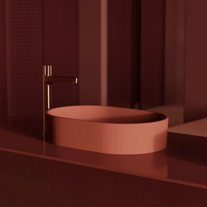 OMNIRES CT8012CPB - CONTOUR 31,2 cm mosdócsaptelep, szálcsiszolt réz