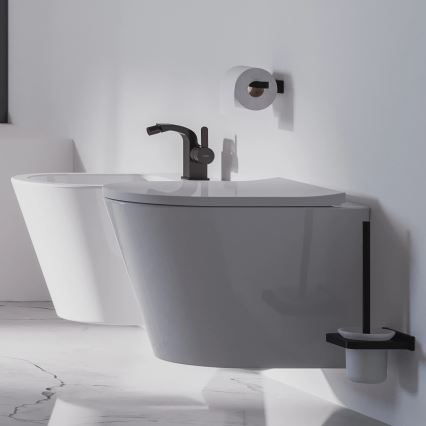 OMNIRES DA70620BL - Fali WC kefe DARLING matt fekete
