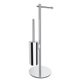 OMNIRES MP60810CR - Toalettpapír és WC kefe tartó MODERN PROJECT fényezett króm